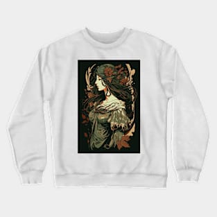 An Elf in Autumn Crewneck Sweatshirt